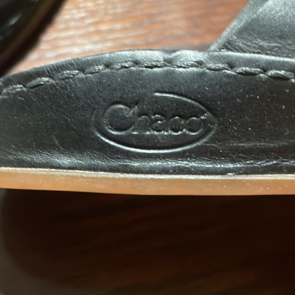 Chaco Women's Wayfarer Slide Sandal, black, size 8 - Picture 5 of 5